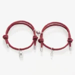 Bracelet couple clef 4