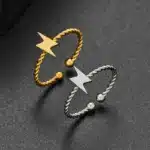 Bague assortie couple geek 3