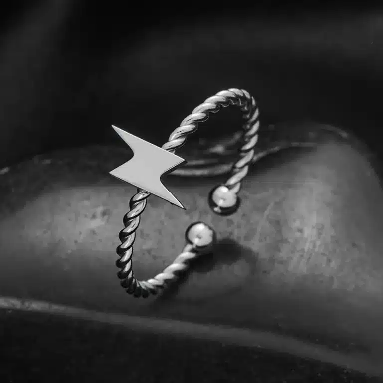 Bague assortie couple geek 4