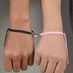 Bracelet coeur separable couple 1