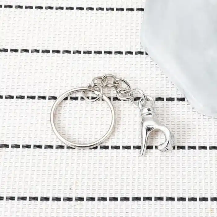 Porte-clés couple acier 5