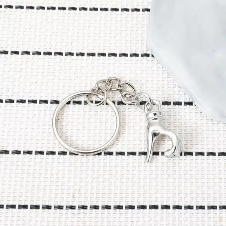 Porte-clés couple acier 5