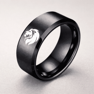 Bague couple lion