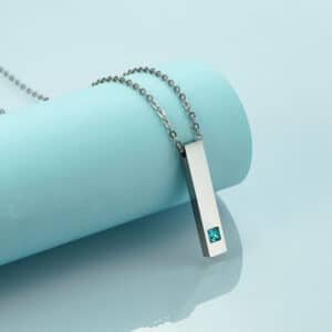 Collier mixte pour couple