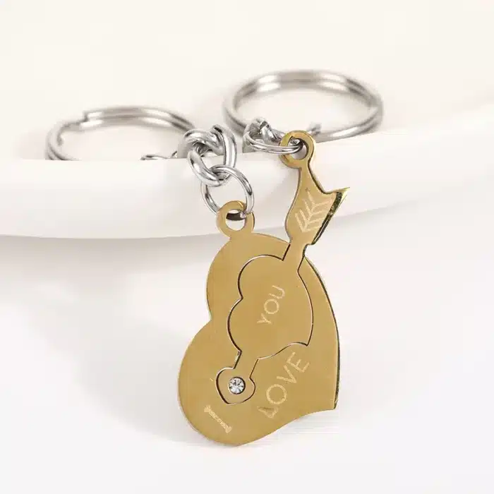 Porte clé fleches couple 1