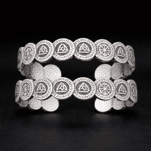 Bracelet assorti couple acier