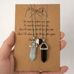 Collier pendentif couple