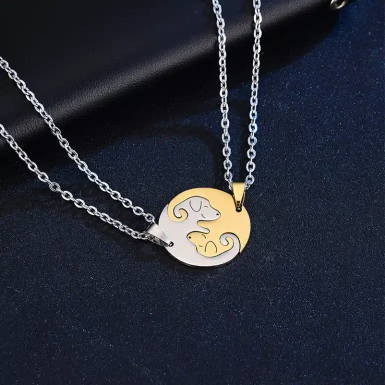 Collier couple chien 2