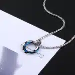 Collier anneaux couple K pop 2