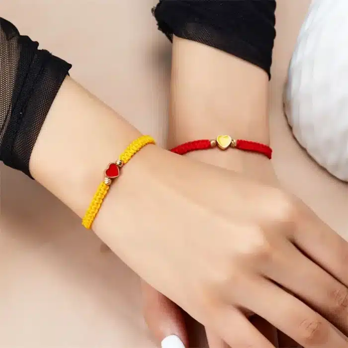 Bracelet coeur couple 3