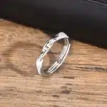 Bague couple ajustable 4