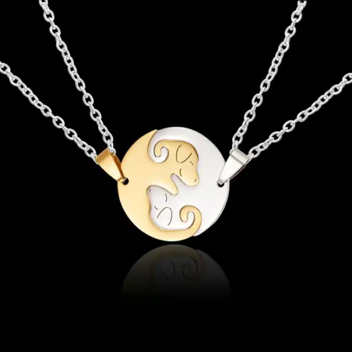 Collier couple chien 1