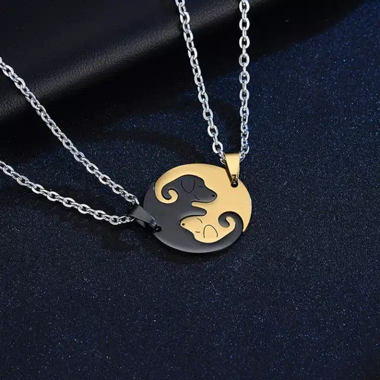Collier couple chien 3