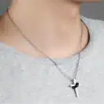 Collier couple croix 2