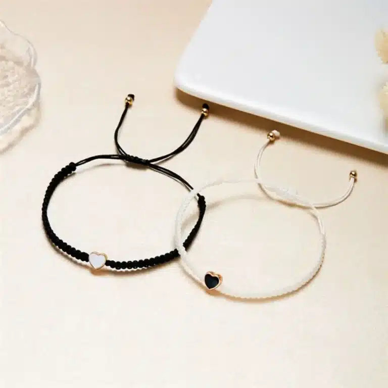 Bracelet coeur couple 2