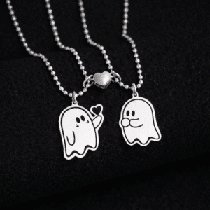 Collier couple baiser fantome