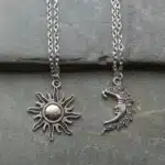 Collier couple original lune 1