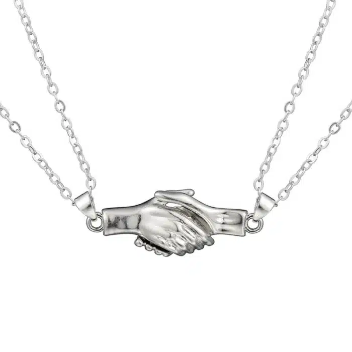 Collier amour couple main 8