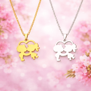 Collier de couple a distance