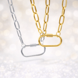 Collier couple discret