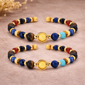 Bracelet couple distance en pierre