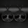 Collier arbre de vie couple