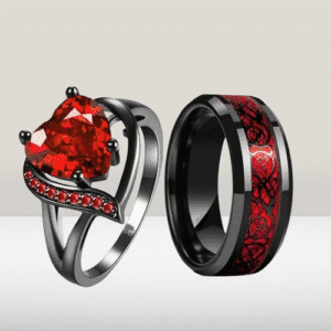 Bague claddagh couple