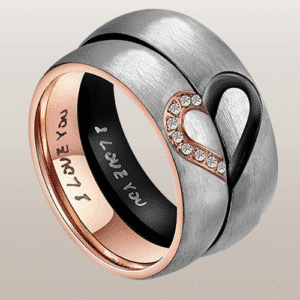 Bague casse tete couple