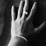 Bague de couple plate 3