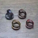 Bague bois couple 1