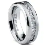 Bague couple argent male femelle 3