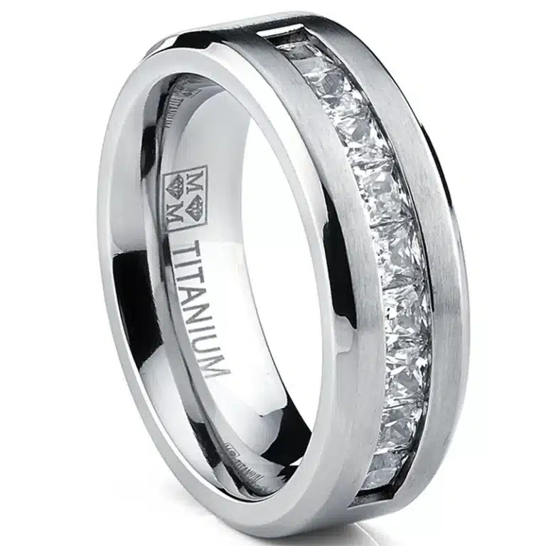 Bague couple argent male femelle 3