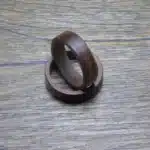 Bague bois couple 2