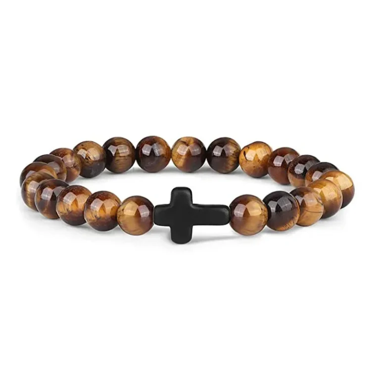 Bracelet couple distance pierre naturelle 6