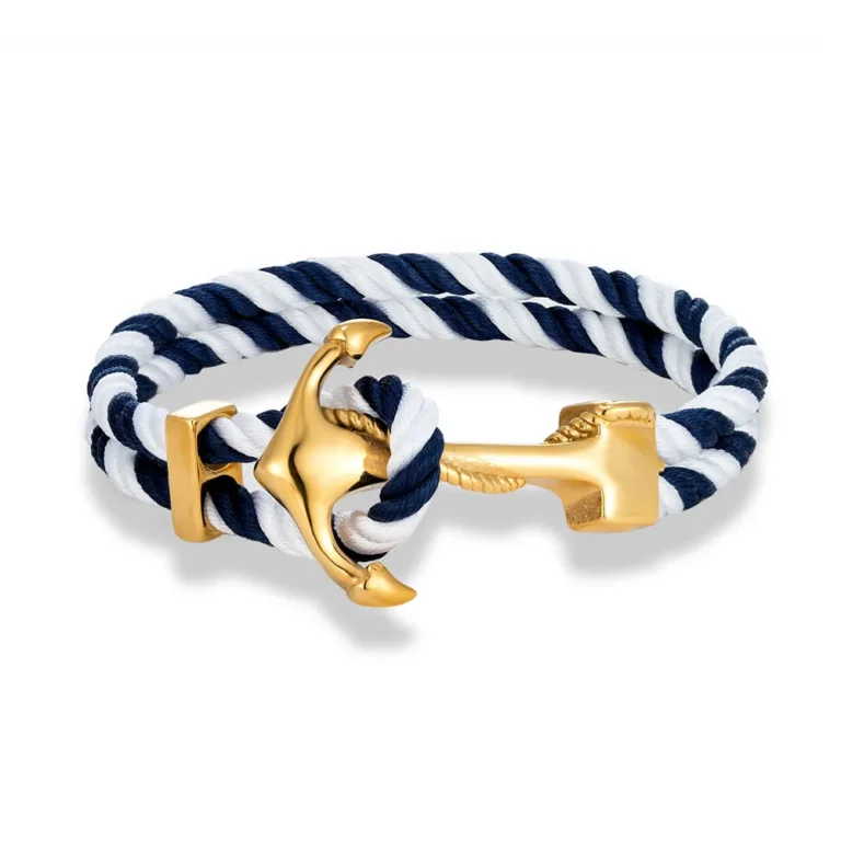 Bracelet ancre couple homme femme 8
