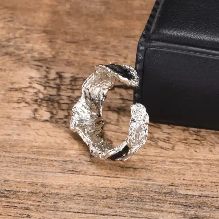 Bague couple noir et blanc 4