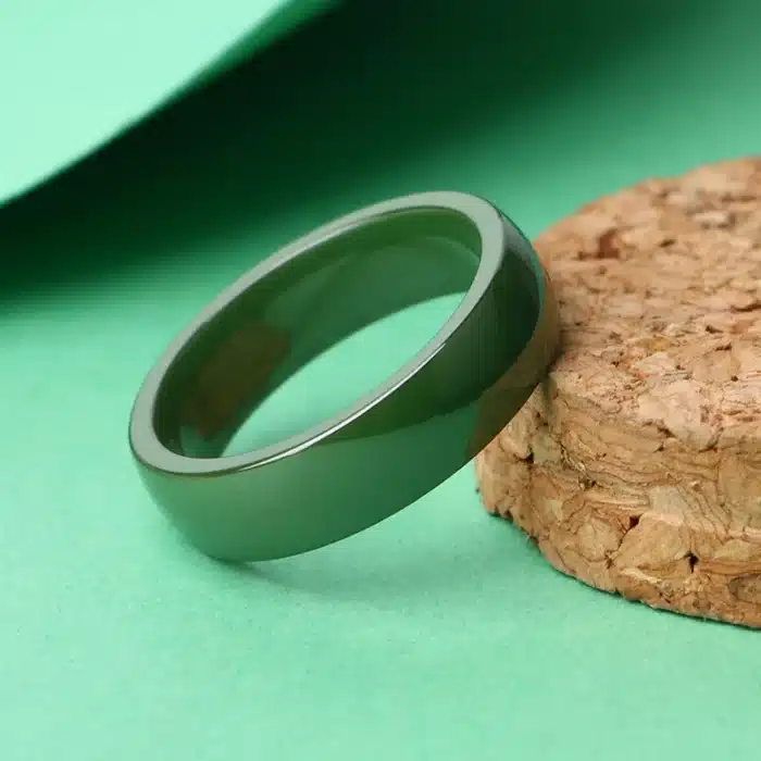 Bague couple ceramique 3