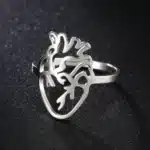 Bague coeur couple 1