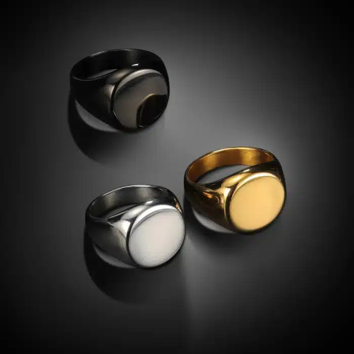 Bague couple personnalisée homme 2