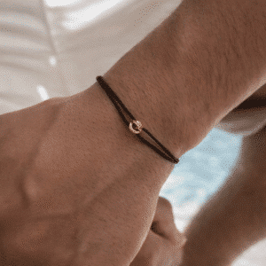 Bracelet couple anneau