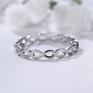 Bague de couple infini