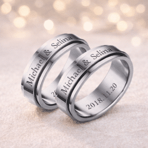 Bague promesse prénom