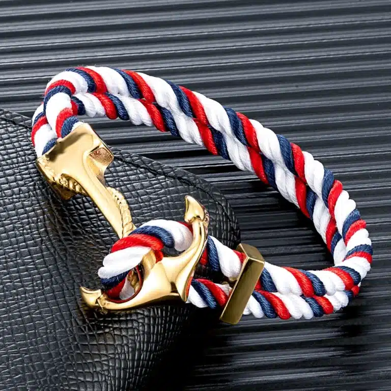 Bracelet ancre couple homme femme 2