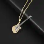 Collier couple guitare 1
