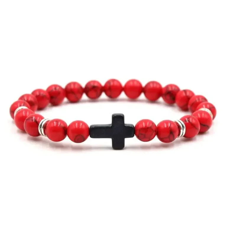 Bracelet couple distance pierre naturelle 3