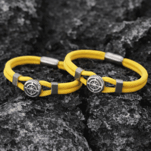 Bracelet couple boussole