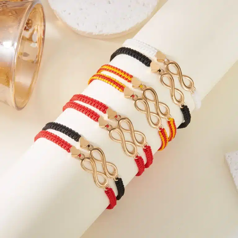 Bracelet couple infini coeur 3