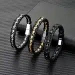 Bracelet couple homme rock 4