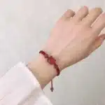 Bracelet couple chat rouge et noir 4