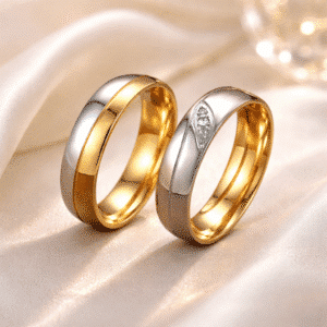 Bague de couple discrete